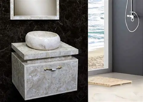 تصویر 3 از کاسه های روشویی سنگی گرد با ظاهری منحصر به فرد